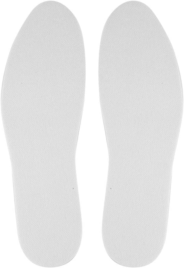 Semelles Fockety - Latex respirant - Antibactériennes - Absorbent les odeurs - Blanches