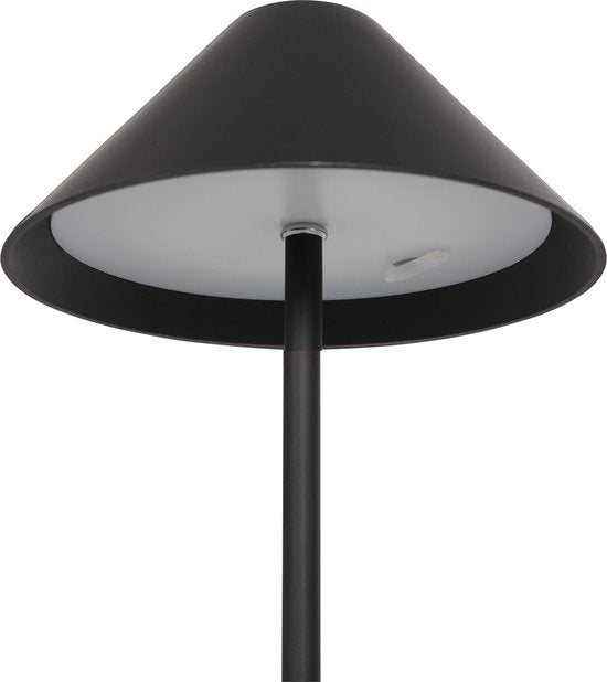Steinhauer lampe à poser Ancilla - noir - métal - 15 cm - module LED intégré - 3353ZW