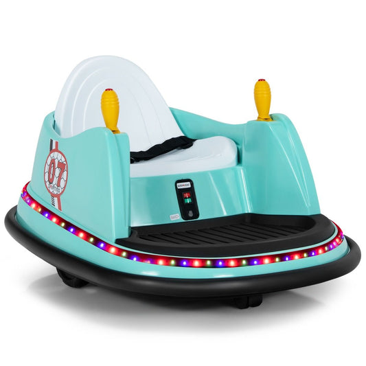 Coast - Voiture électrique pour enfants - télécommandée - pivotante à 360 degrés - verte