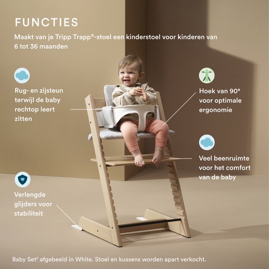 Kit bébé Stokke® Tripp Trapp® V2 | Heather Mauve