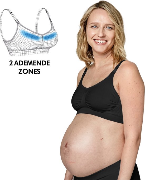 Soutien-gorge d'allaitement Medela Keep Cool - Taille XL - Noir
