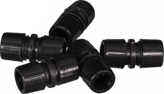 HQ-Power Connecteur en ligne pour tubes lumineux, 5 pièces, blanc