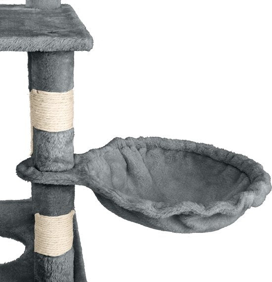 TecTake Stokely Krabpaal - Grijs - 141 cm