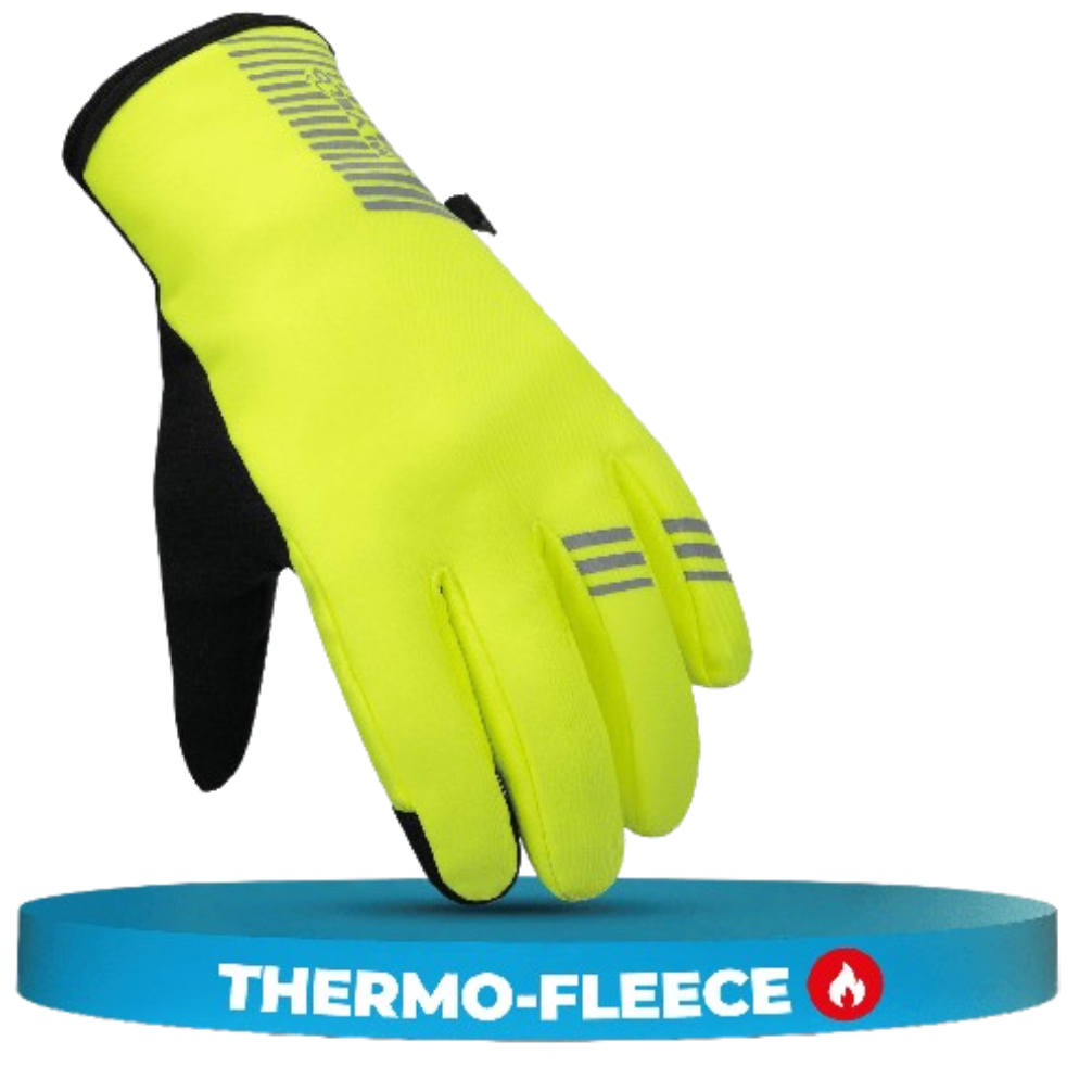 Gants d'hiver Mivelo - Jaune - Taille L - Avec 3M™ Thinsulate™ & Thermo-Fleece