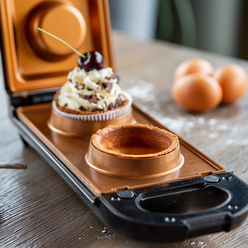 Lot de plaques de cuisson Livington FlipSwitch - Cakepops, beignets et mini-gâteaux - 6 plaques amovibles