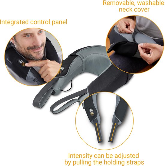 medisana NM 868 - Appareil de massage de la nuque avec vibrations