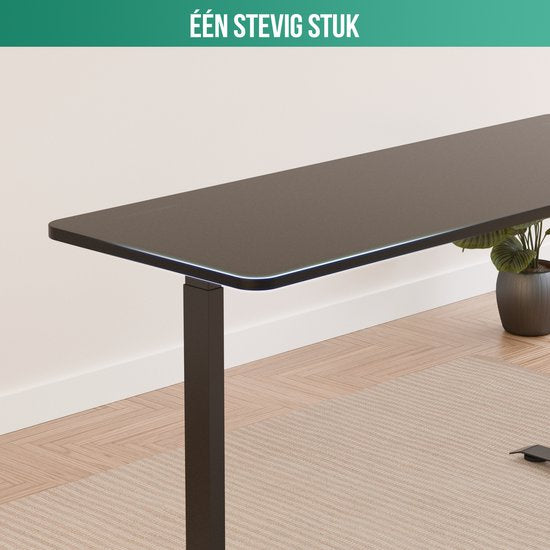 Avalo Desktop Loose 140x60cm - Noir - Table top - Table top électrique