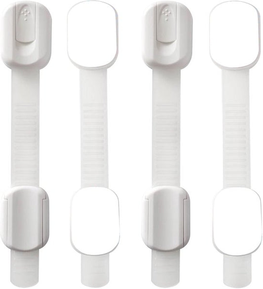 Roegaarden Child lockers - protection des casiers pour enfants - Sans perçage - Blanc - 8 pièces