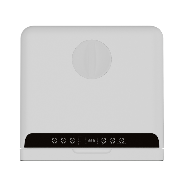 Mini-lave-vaisselle ELEGO à poser - Blanc - 45 x 44 x 45,8 cm - 4 programmes, minuterie