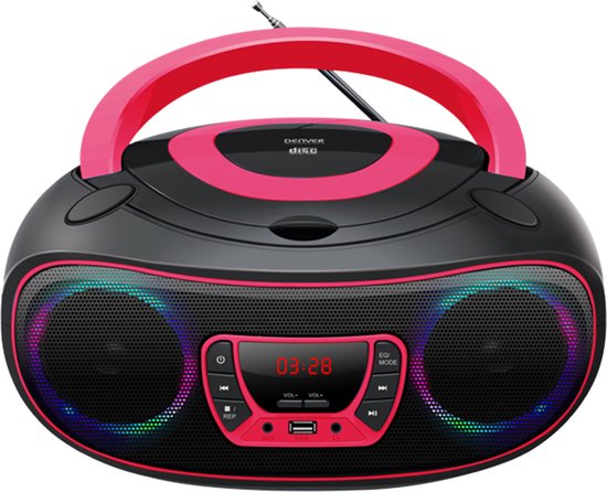 Denver Boombox TCL-212CBT - Rose