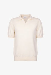 Polo Seidensticker sans boutons - Blanc cassé - Taille XXL