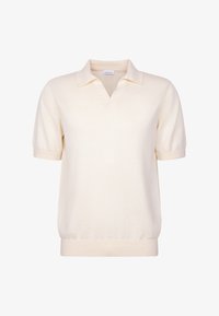 Polo Seidensticker sans boutons - Blanc cassé - Taille XXL