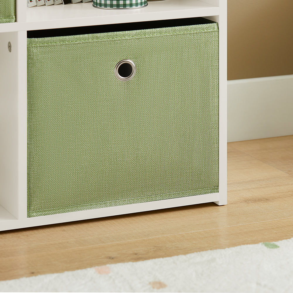 SoBuy Bibliothèque Enfant - Blanc - Bois - 2 plateaux - 60x34x80cm