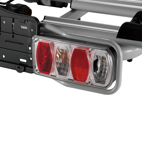 Lumi - Porte-vélos verrouillable pour voiture - Max. 60 kg - Noir