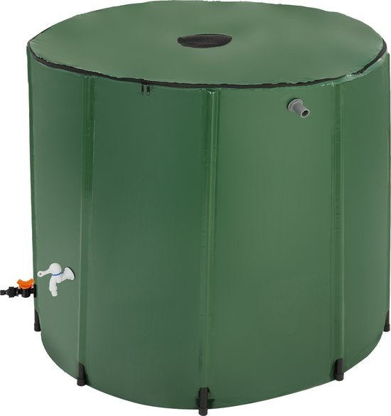 Réservoir d'eau de pluie 750 L - 98 x 100 cm - 404598