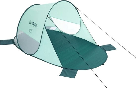 Bestway Tente de plage pop-up - Pavillo - 200x120x90 - Vert - Protection solaire UPF 80 - 2 personnes