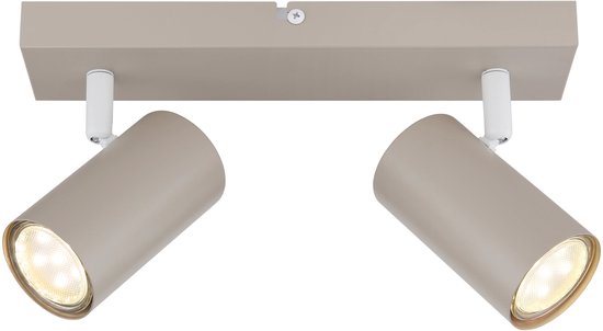 GLOBO 57911-2SA, Blanc, Métal, IP20, I, GU10, 35 W