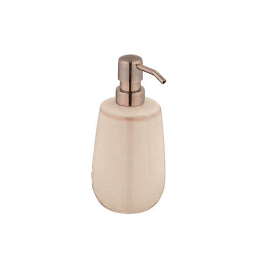 Distributeur de savon WENKO Sirmione beige - Céramique - 430 ml