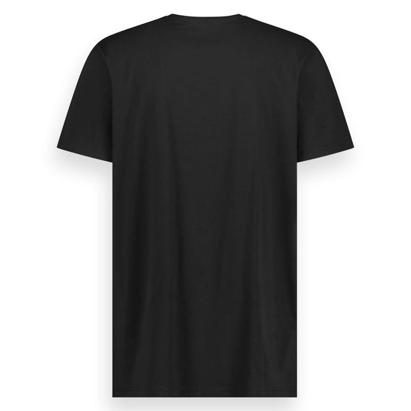 3x LebasQ Fit T-Shirts - Noir - Col en V - Coupe régulière - Taille S - 180g/m².