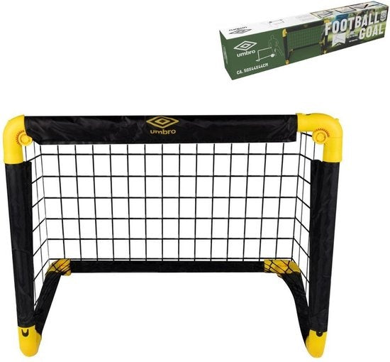 But de football - Umbro - But de football pliable - 50 x 44 x 44cm - Noir/Jaune