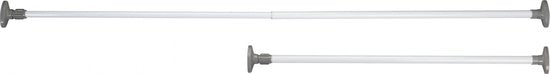 Tringle à vêtements Wenko Herkules 80-145 cm, acier inoxydable, blanc