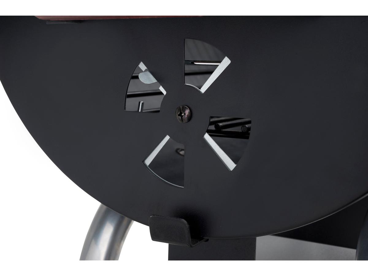 Barbecue au charbon de bois Landmann Black Taurus 440 - Conception robuste - Grande surface de cuisson