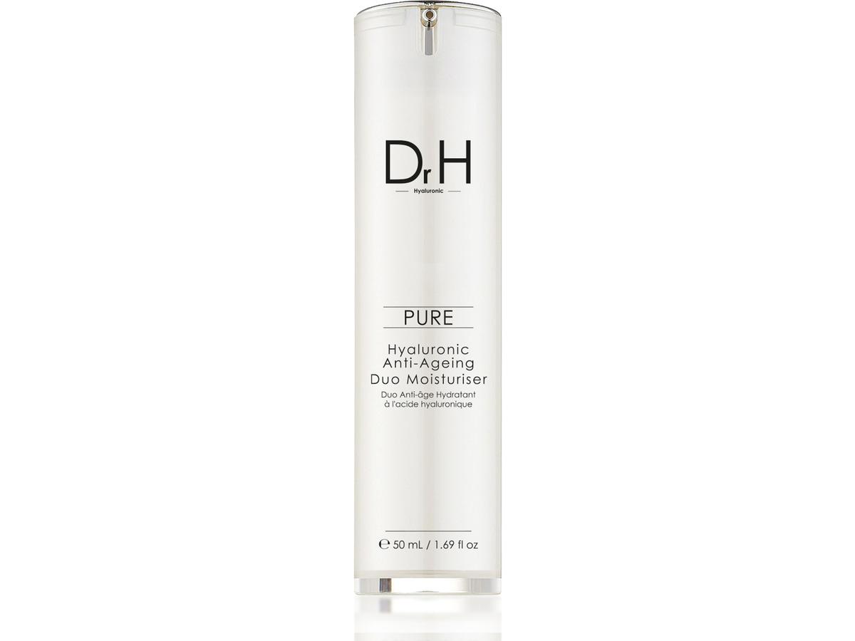 Skin Chemists Dr H Duo anti-âge à l'acide hyaluronique - 2 x 50 ml - Hydratant et rajeunissant