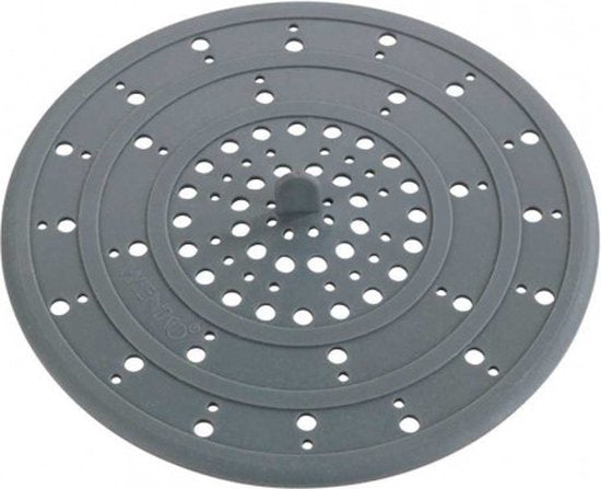 Filtres pour évier Wenko 53011100 12 x 0,3 cm Gris Silicone