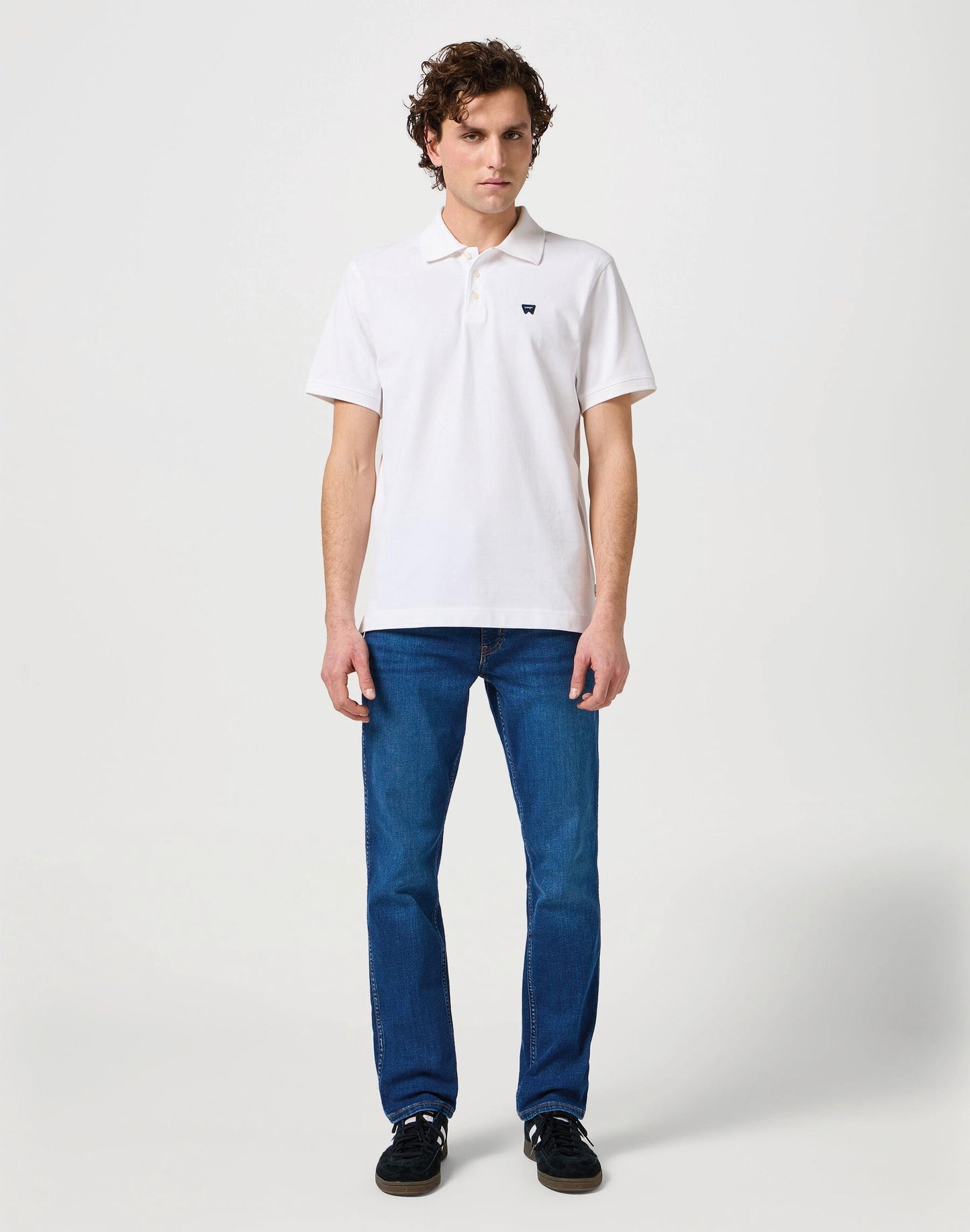 Jean Wrangler Greensboro pour homme - coupe droite classique - bleu - W32 L34