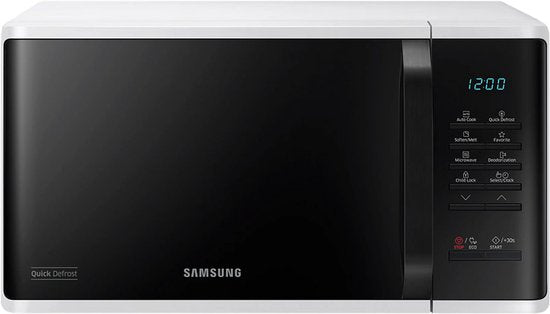 Samsung MS23K3513AW - Décongélation rapide - Micro-ondes solo - Blanc