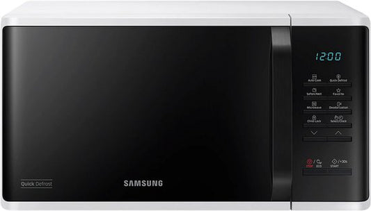 Samsung MS23K3513AW - Décongélation rapide - Micro-ondes solo - Blanc