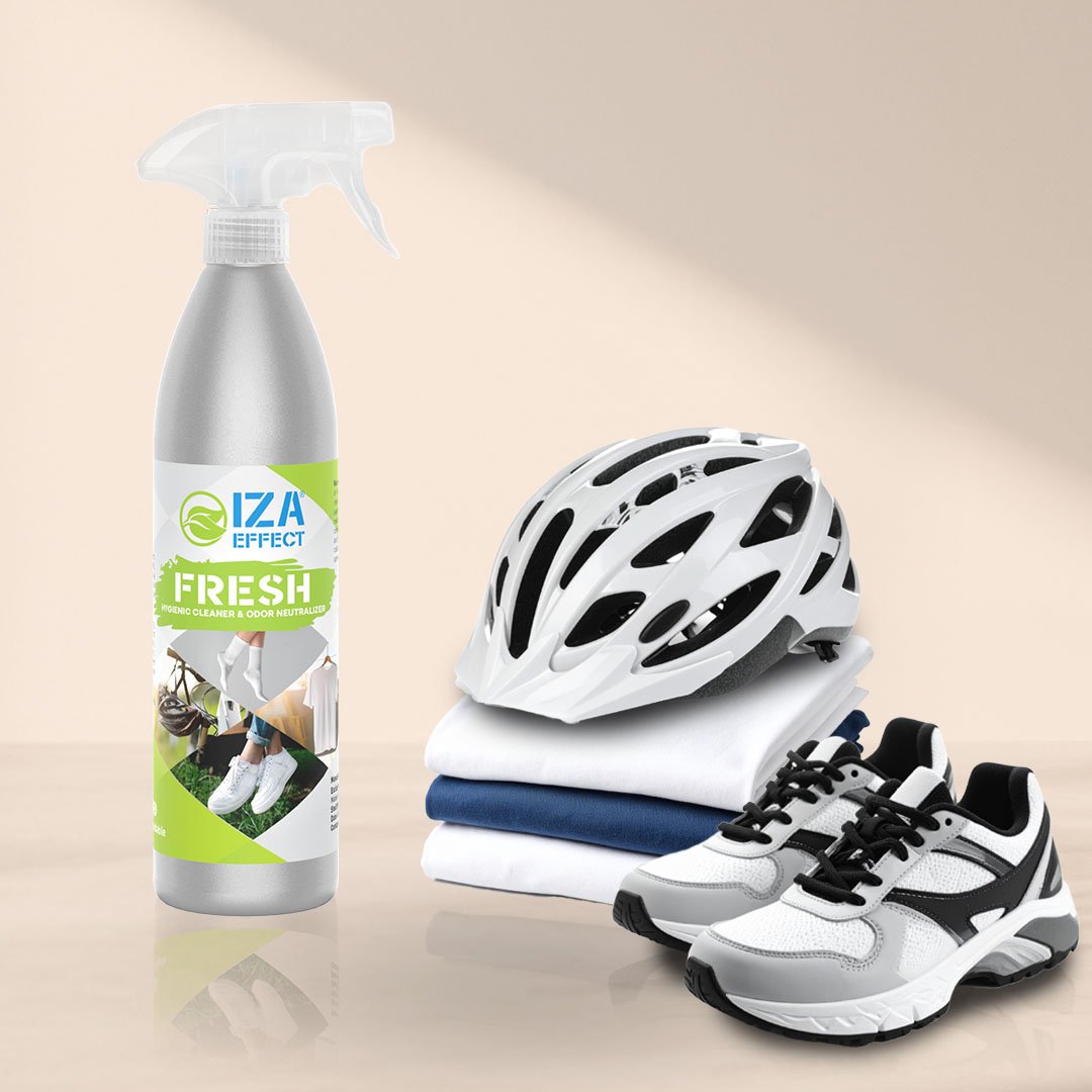 Spray pour textiles IZA Effect Fresh - Réduit les bactéries - Neutralise les odeurs - Contenance : 450 ml