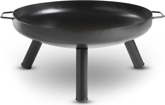 Goliving Outdoor Fire Bowl - Panier à feu - Cheminée de jardin - Cheminée d'ambiance - Chauffage de terrasse - Acier - Ø 60cm