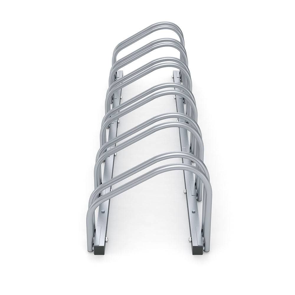 Monzana Porte-vélos - Rangement des vélos - pour 6 vélos - 160x32x27 cm - Porte-vélos en métal