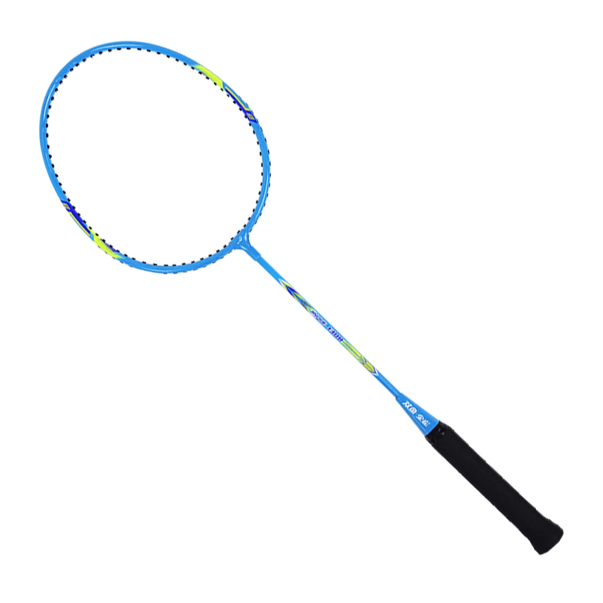 Ensemble de raquettes de badminton Double Fish JinQue 1308 - 2 raquettes - Légères - Résistantes - Sac inclus - Bleu