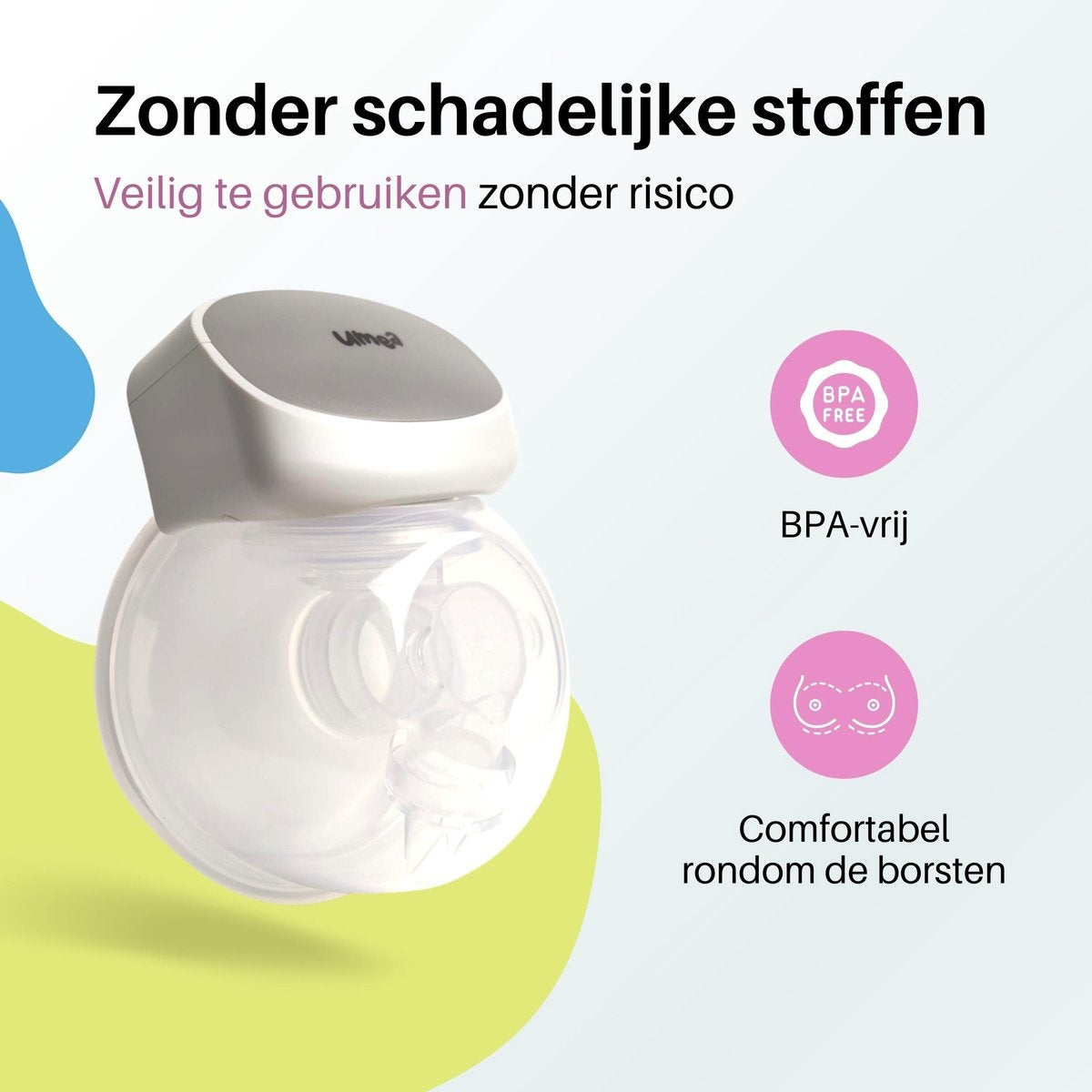 Umea - Tire-lait simple - Blanc