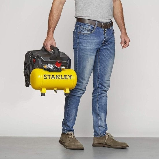 STANLEY Silent Compressor DST 100/8/6 - Olievrij