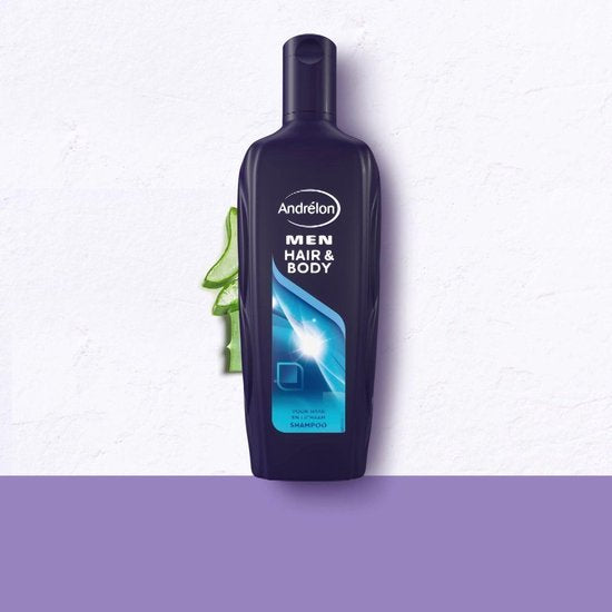 Shampoing Andrélon Men Hair & Body - 300 ml