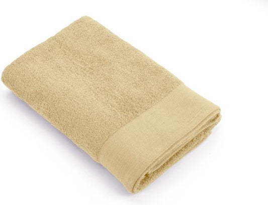 WALRA Serviette de bain en coton doux jaune maïs - 70x140 cm