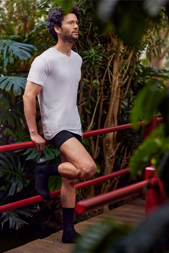 Bamboo Elements - Chaussettes en bambou pour hommes - Chaussettes pour femmes - 12 paires - 39-42 - Mode - Chaussettes longues - Chaussettes pour hommes - Chaussettes pour femmes - Anti-transpiration - Durables