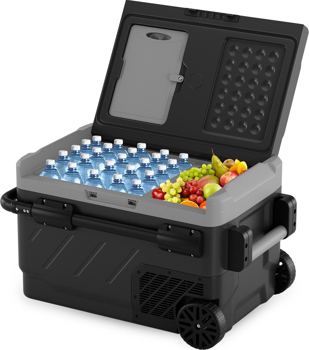 Auronic Compressor Coolbox Electric 12V et 230V - Congélation et réfrigération - Coolbox - 40L - Frigobox - Gris