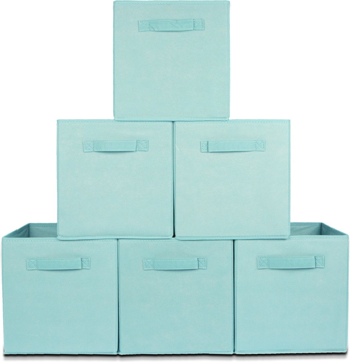 Boîte de rangement 6 pièces - LifeGoods - Bleu