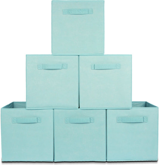 Boîte de rangement 6 pièces - LifeGoods - Bleu