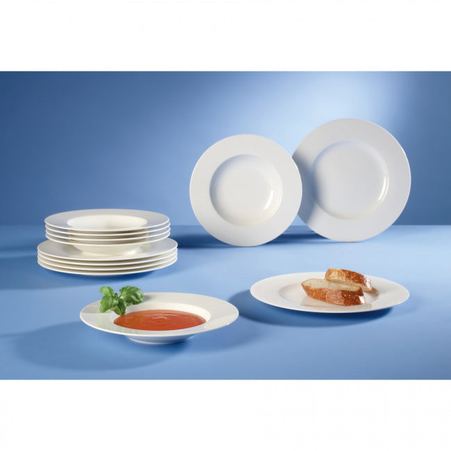 Villeroy & Boch Wonderful World Assiette creuse - 24 cm - Blanc laiteux - Porcelaine
