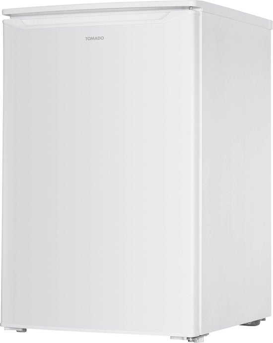Tomado TRT5501W Réfrigérateur de table à faible consommation d'énergie - 109 litres - Avec compartiment congélateur - 55 cm de large - Silencieux : 37 dB - Éclairage LED - Classe énergétique C - Modèle autonome - Blanc