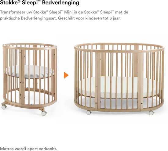 Kit d'extension pour lit bébé Stokke® Sleepi™ - Natural