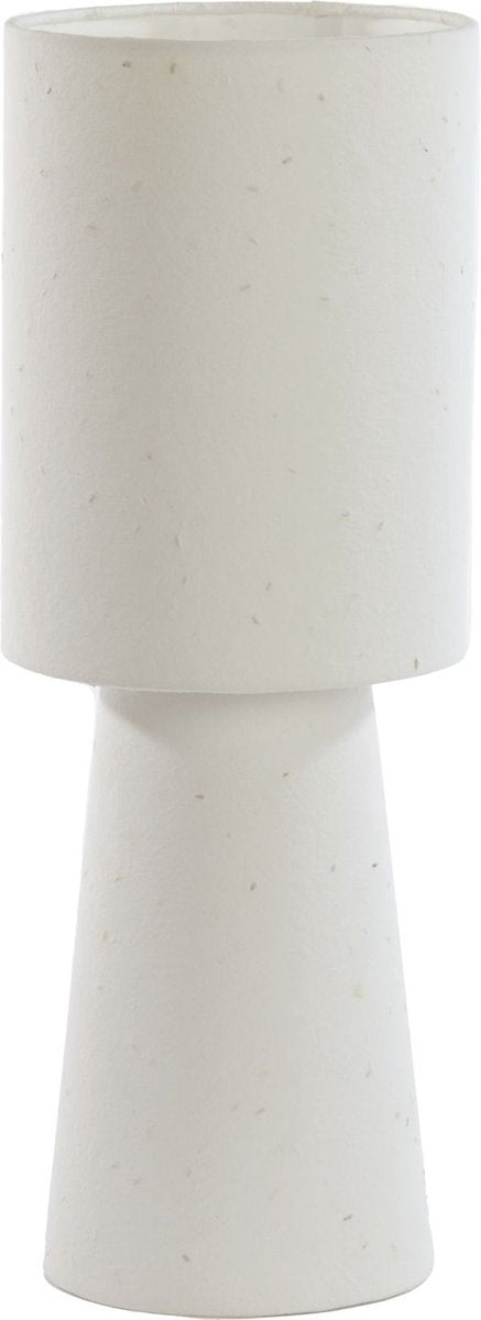 Light & Living Lampe à poser Raeni Ø20 cm - Moderne - Blanc