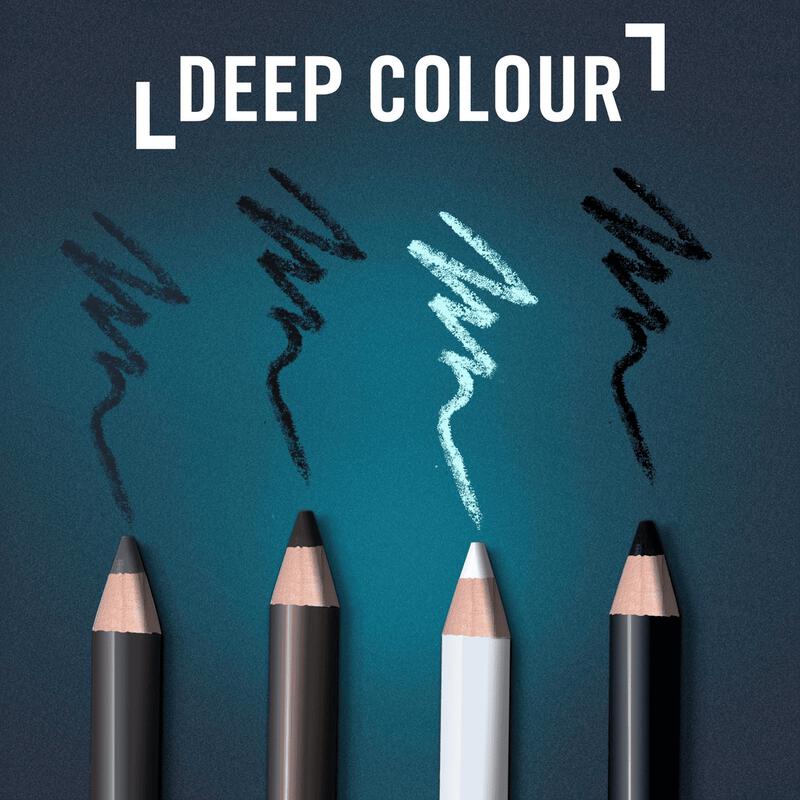 Crayon pour les yeux Kajal Rimmel London Jet Black - Noir 061