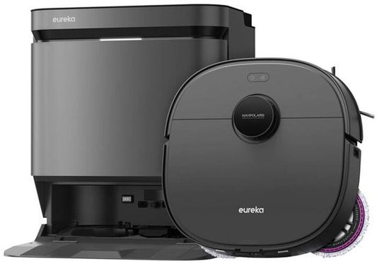 Eureka J15 Pro Ultra Black - Robot aspirateur avec fonction de lavage - autonettoyant - navigation intelligente