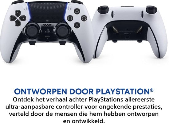 Manette sans fil Sony PS5 DualSense Edge - Blanche